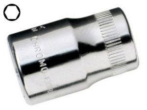 6-Kant 1/4" dopsleutel 7/16".